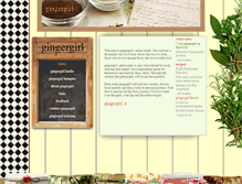 Tablet Screenshot of gingergirl.ie